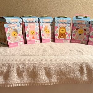 Disney Miniso Winnie Plush Bundle 6pc Lot Bunny Cow Sheep Tigger Blind Box New